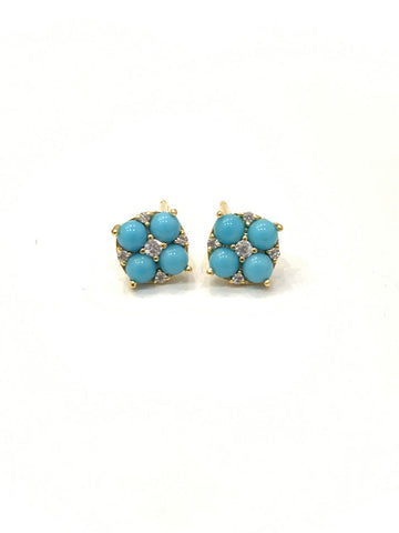 Turquoise Stud Earrings
