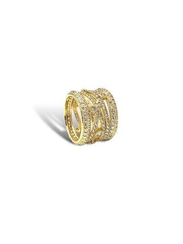 Pave Band Ring