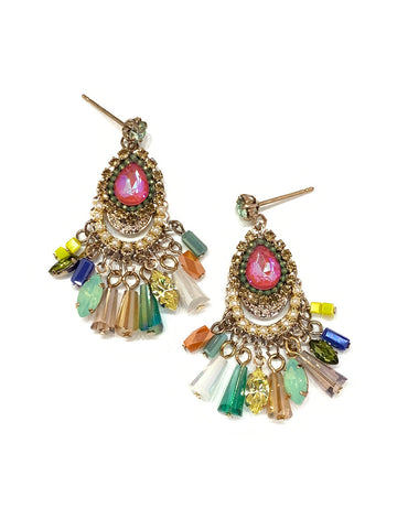 Multi-color Drop Earrings