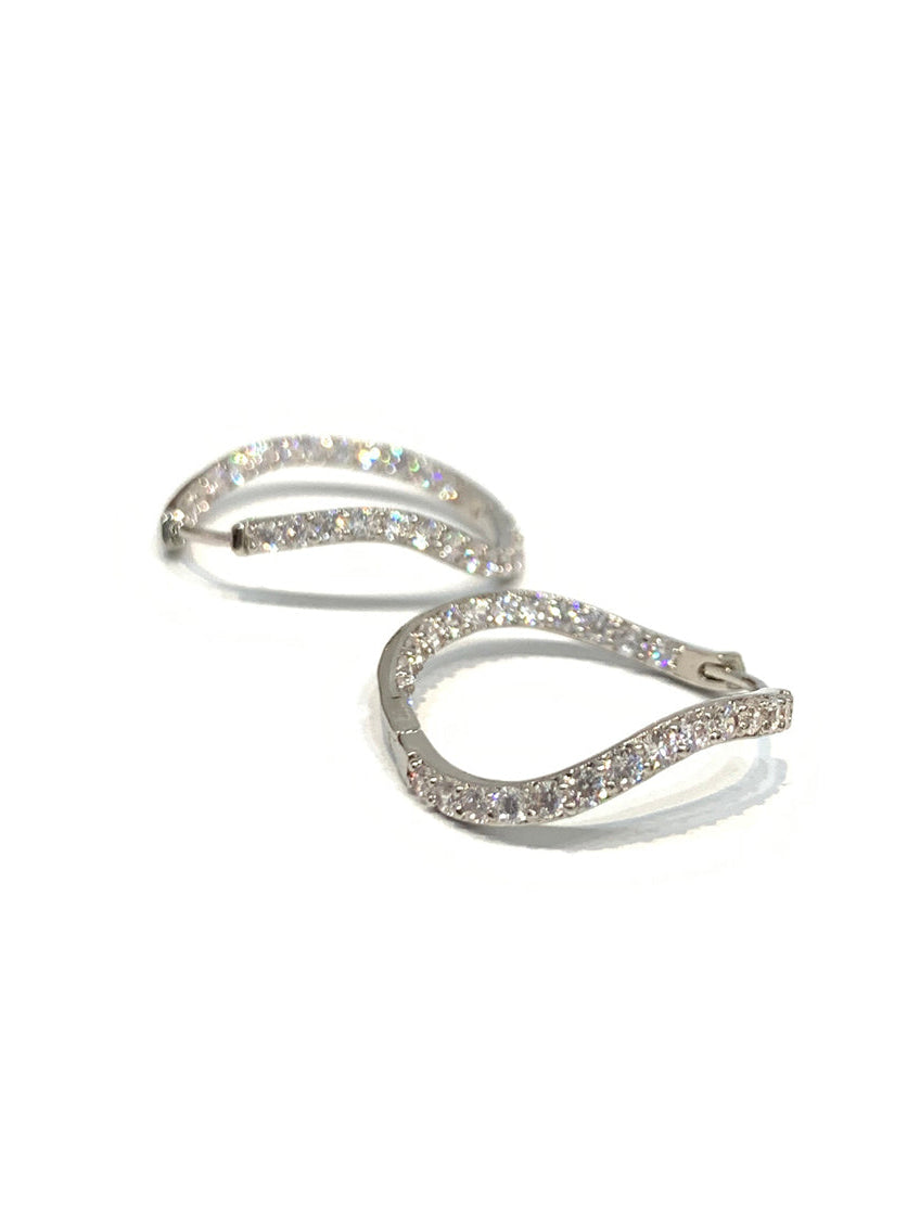 Inside Out Hoop Earrings