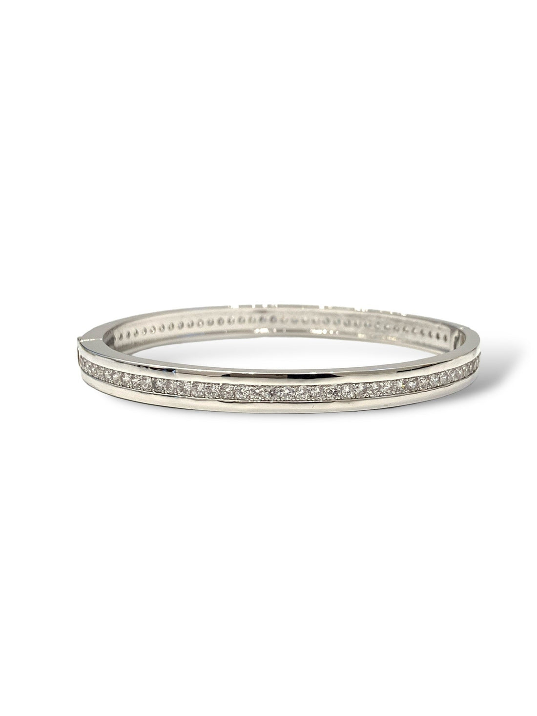Hinged Pave Bangle
