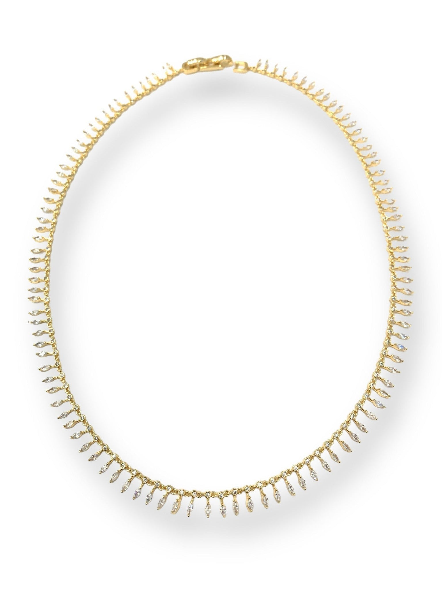Delicate Tennis Necklace