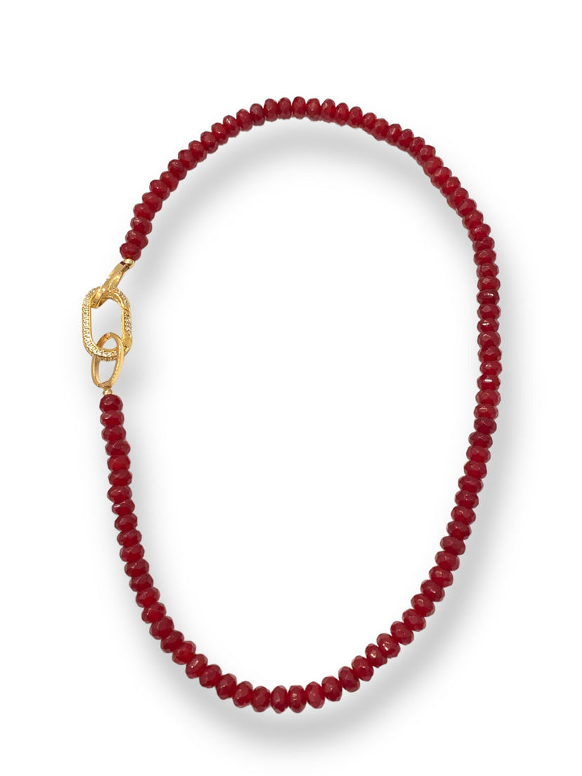 Beaded Pendant Necklace