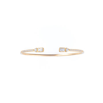 Square Cut Tips Bracelet
