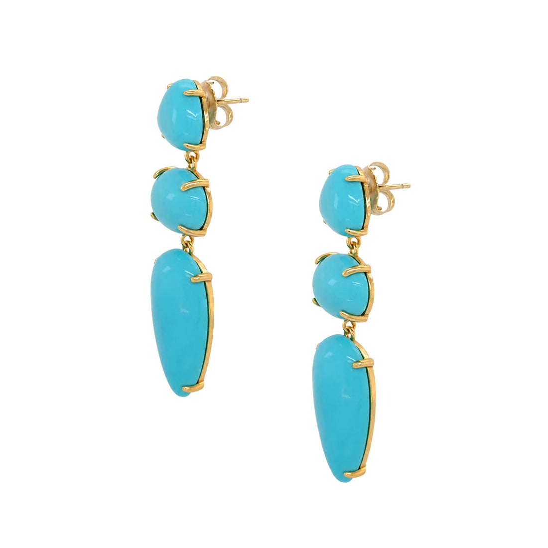 Triple Drop Earrings