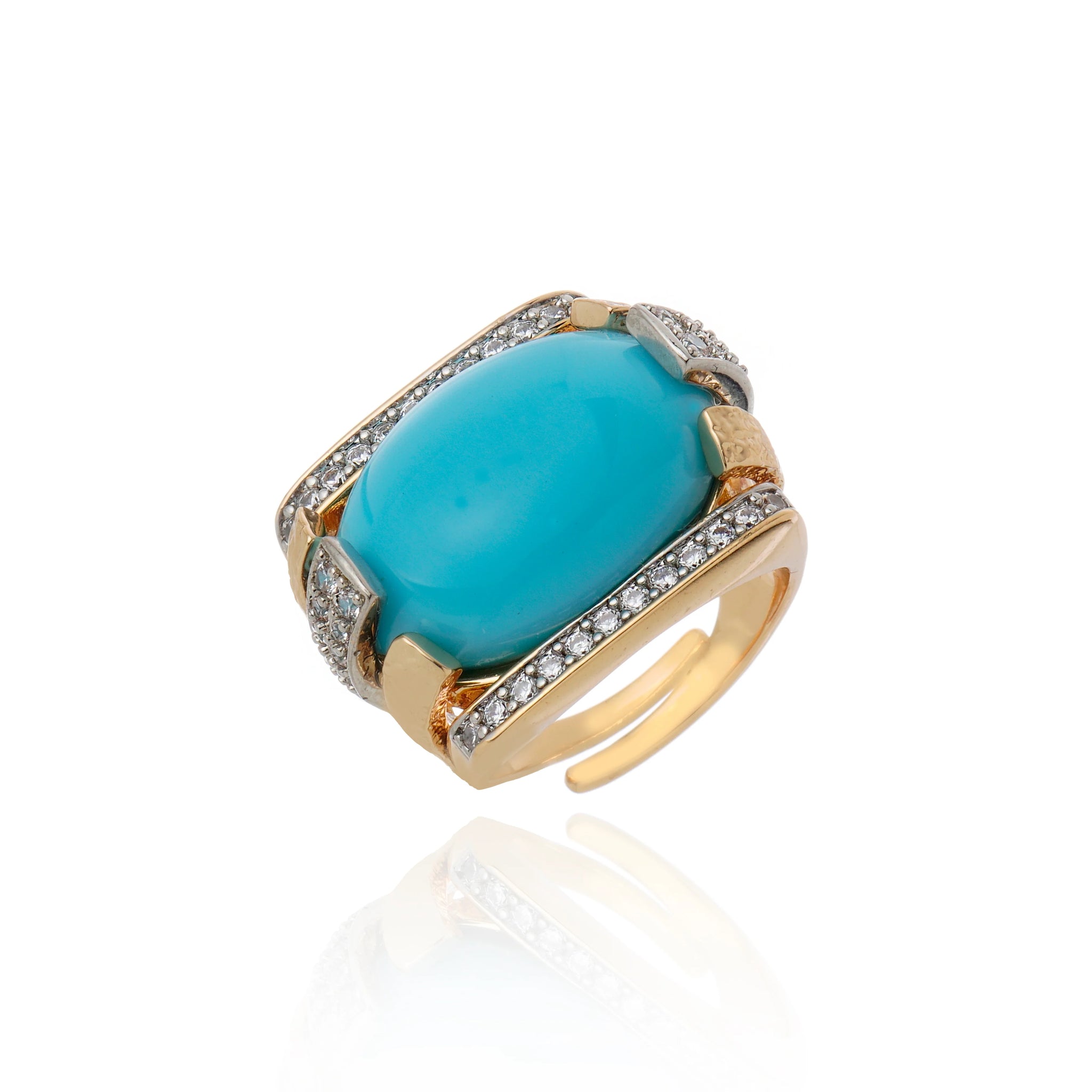 Cabochon Stone Ring