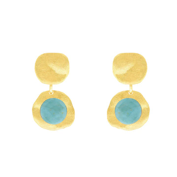 Stone Drop Earring