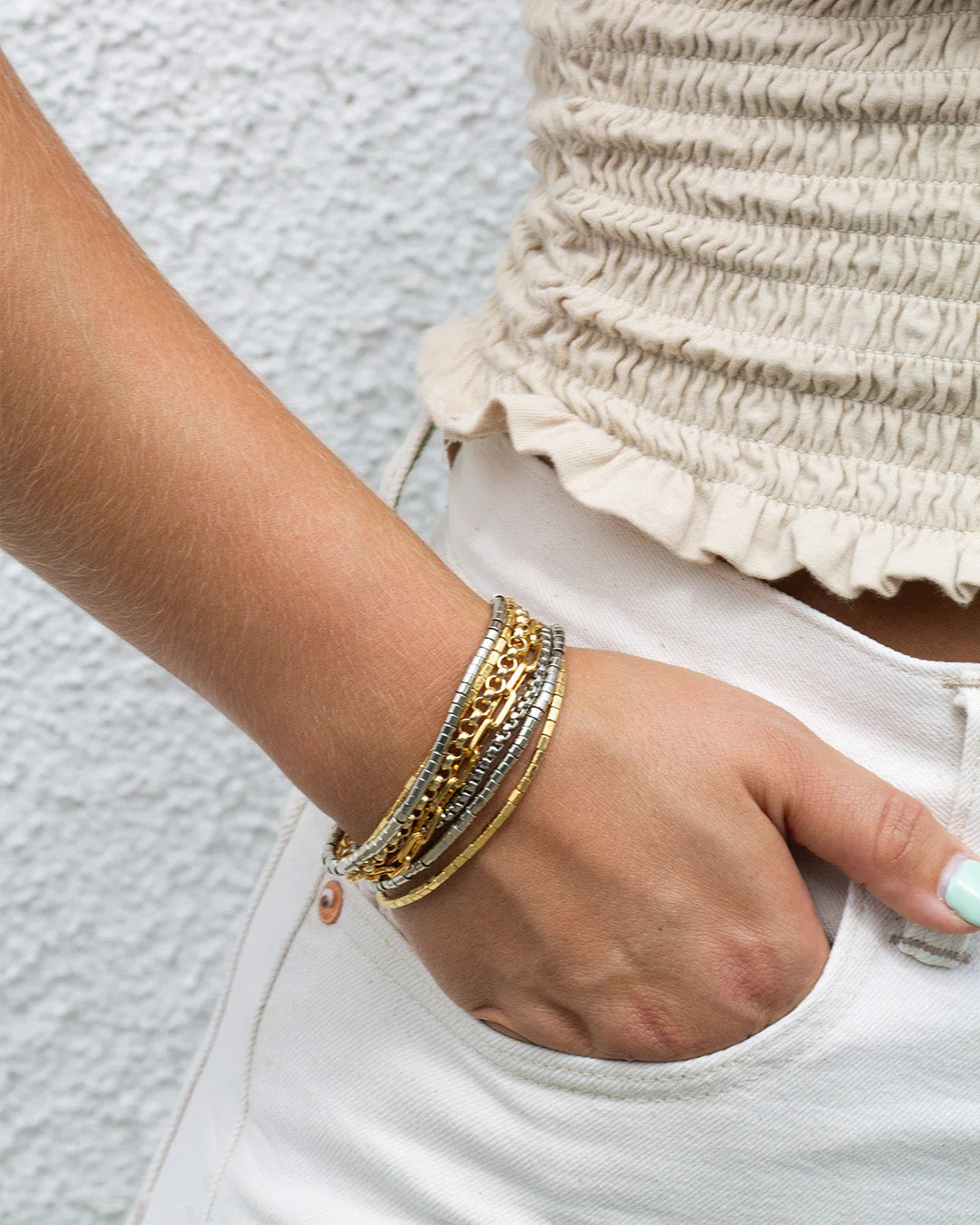 Mixed Metal Bracelet